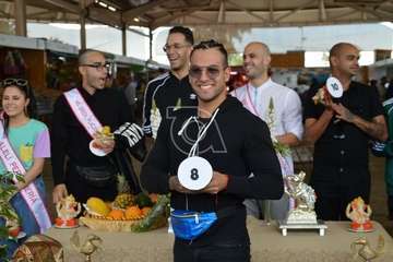 Sorteo del orden de participación en la Gla drag Queen de Telde (Foto TA y FJS)